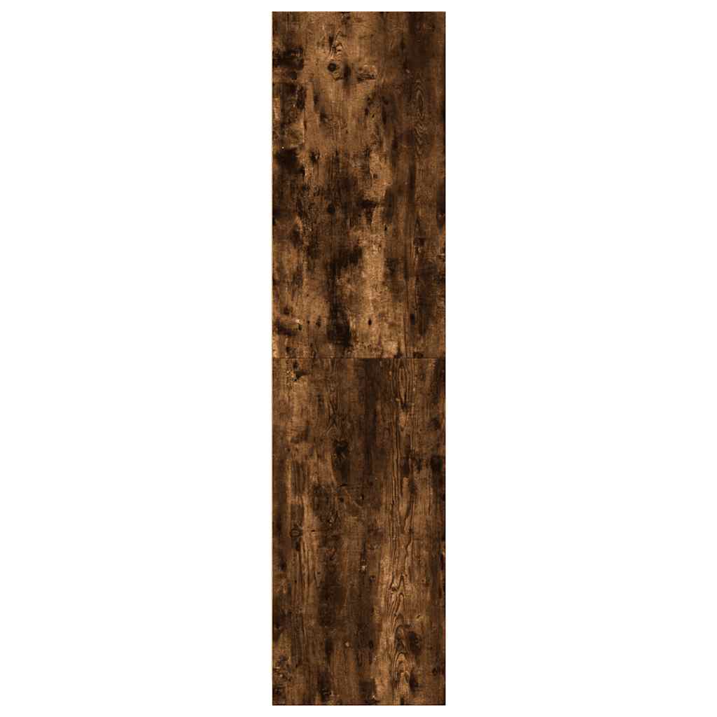 Ormar boja dimljenog hrasta 80x50x200 cm konstruirano drvo