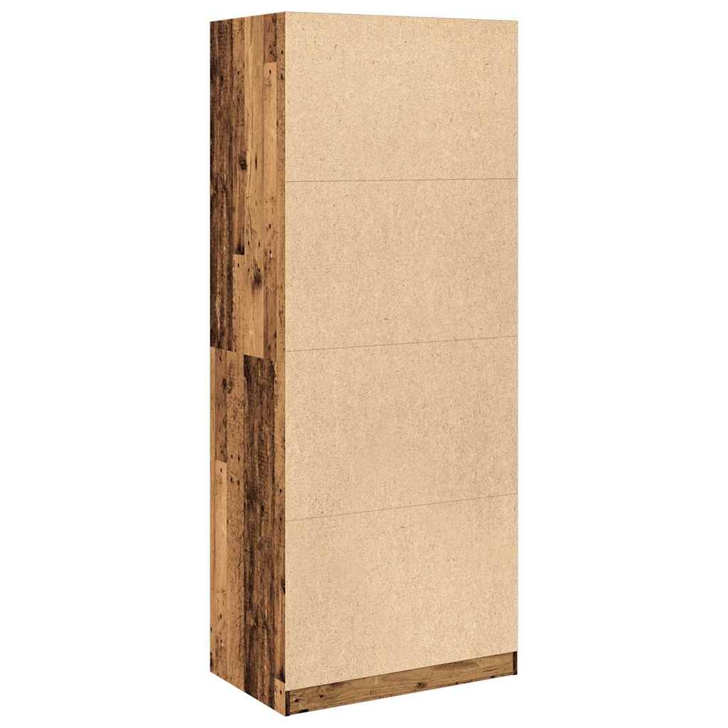 Ormar boja staro drvo 80 x 50 x 200 cm od konstruiranog drva
