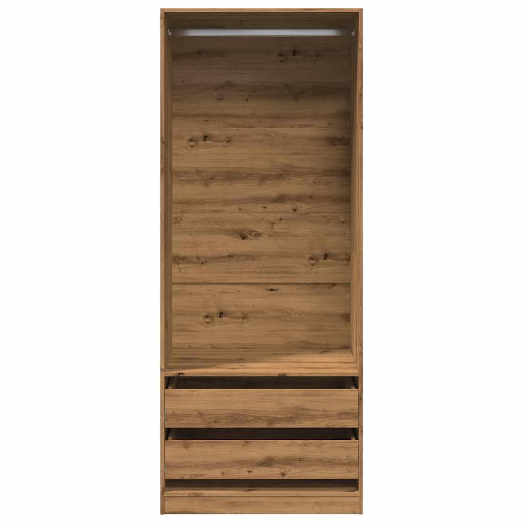 Ormar boja artisian hrast 80x50x200 cm konstruirano drvo