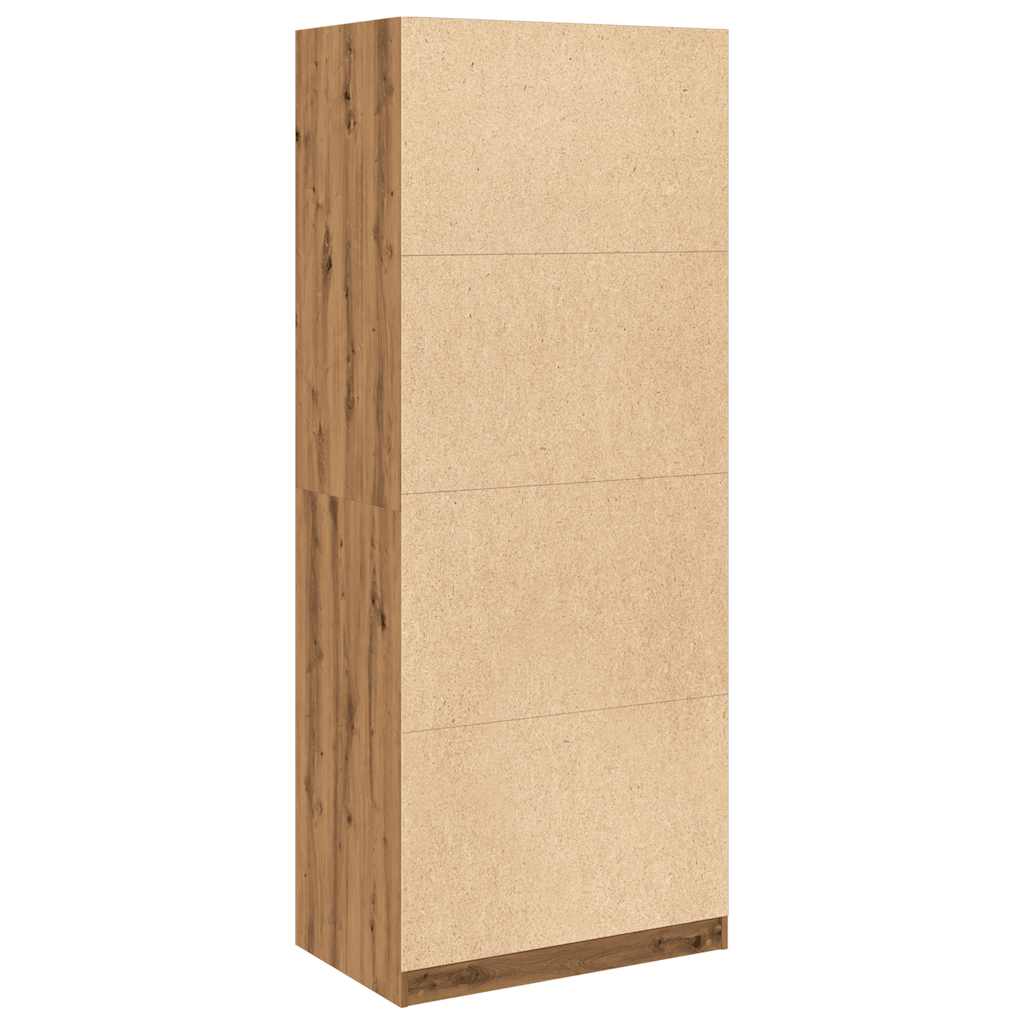 Ormar boja artisian hrast 80x50x200 cm konstruirano drvo