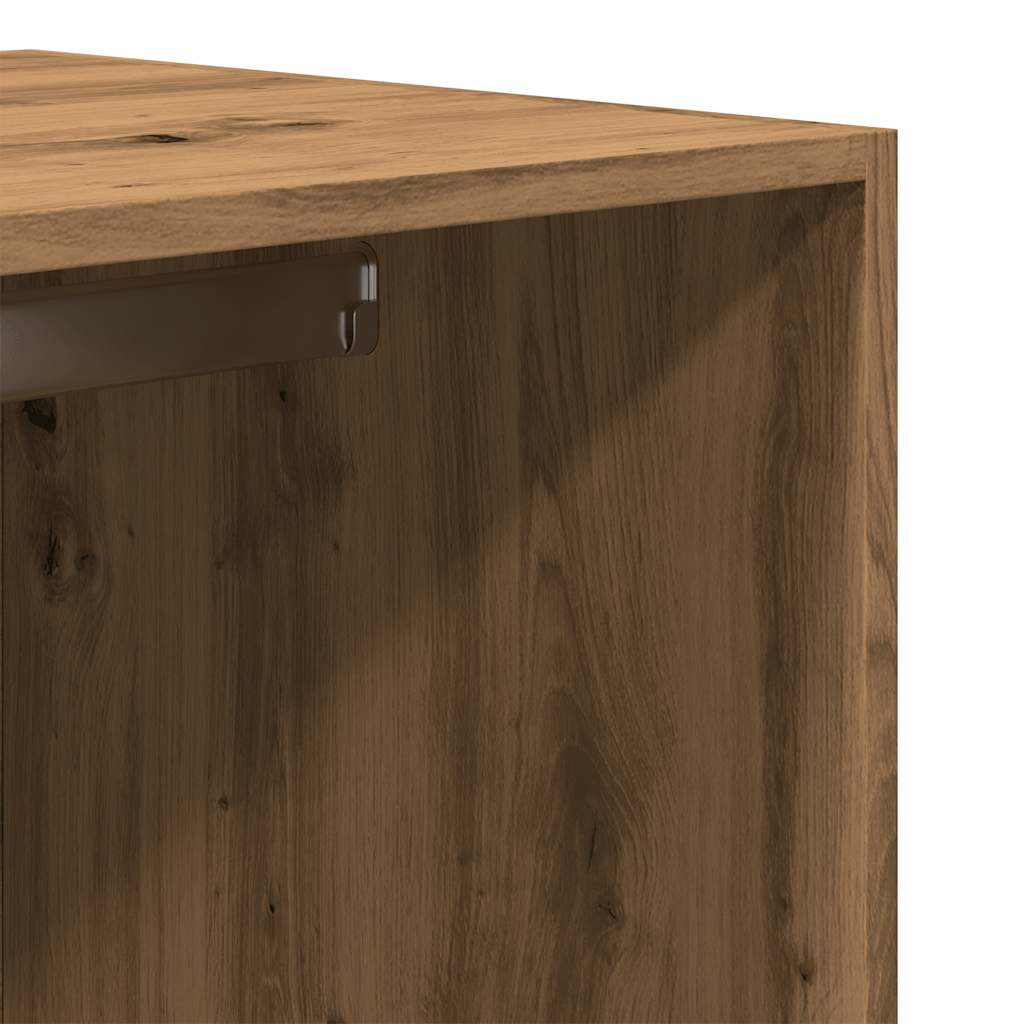 Ormar boja artisian hrast 80x50x200 cm konstruirano drvo