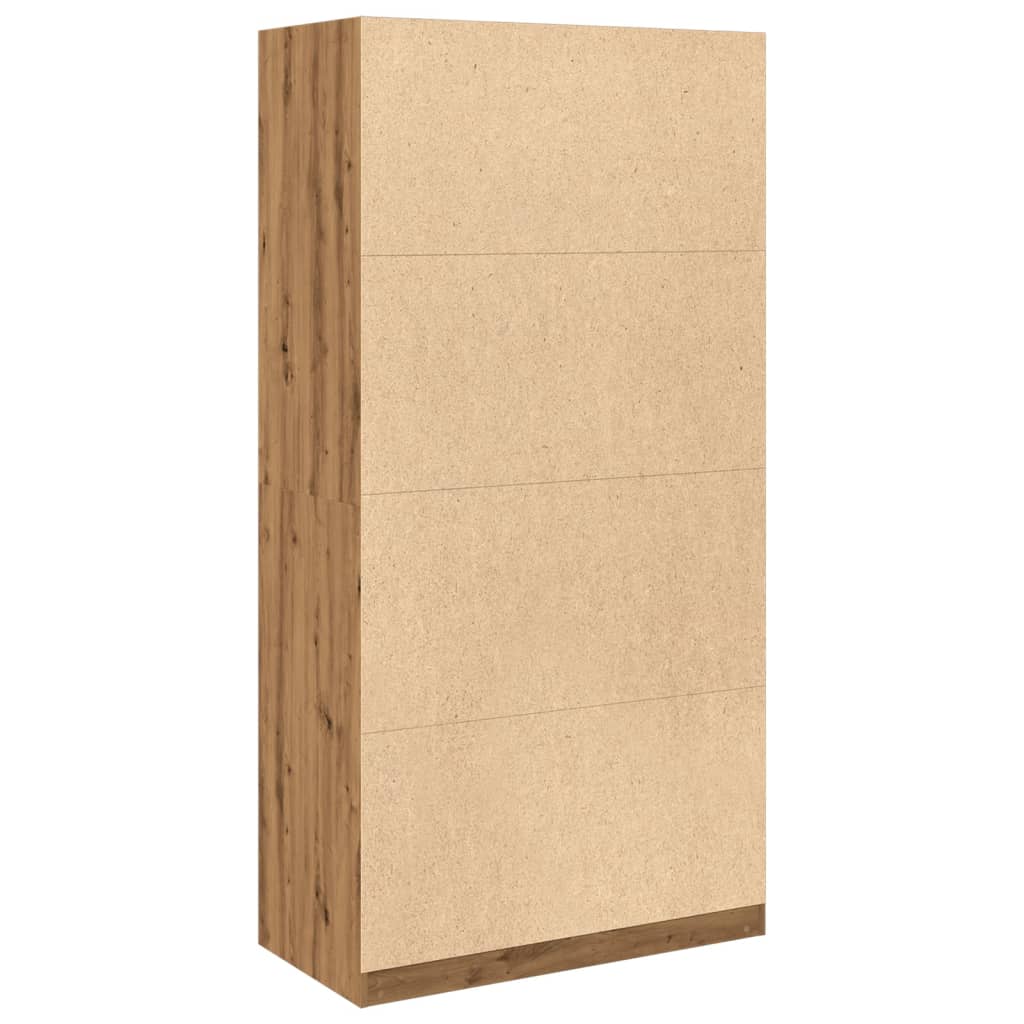 Ormar boja artisian hrast 100x50x200 cm konstruirano drvo