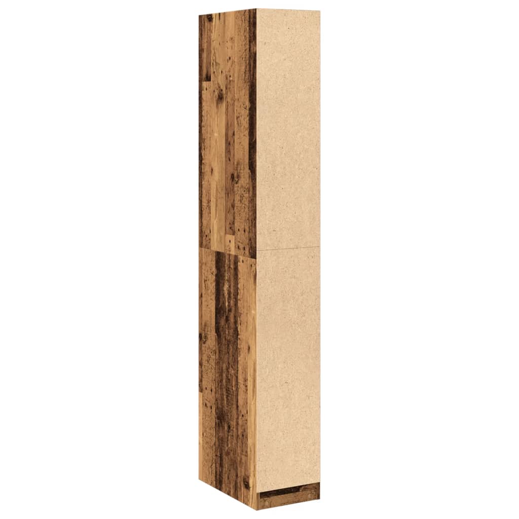 Ormar boja staro drvo 30 x 50 x 200 cm od konstruiranog drva