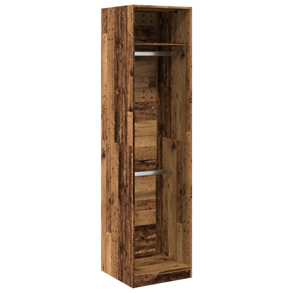 Ormar boja staro drvo 50 x 50 x 200 cm od konstruiranog drva