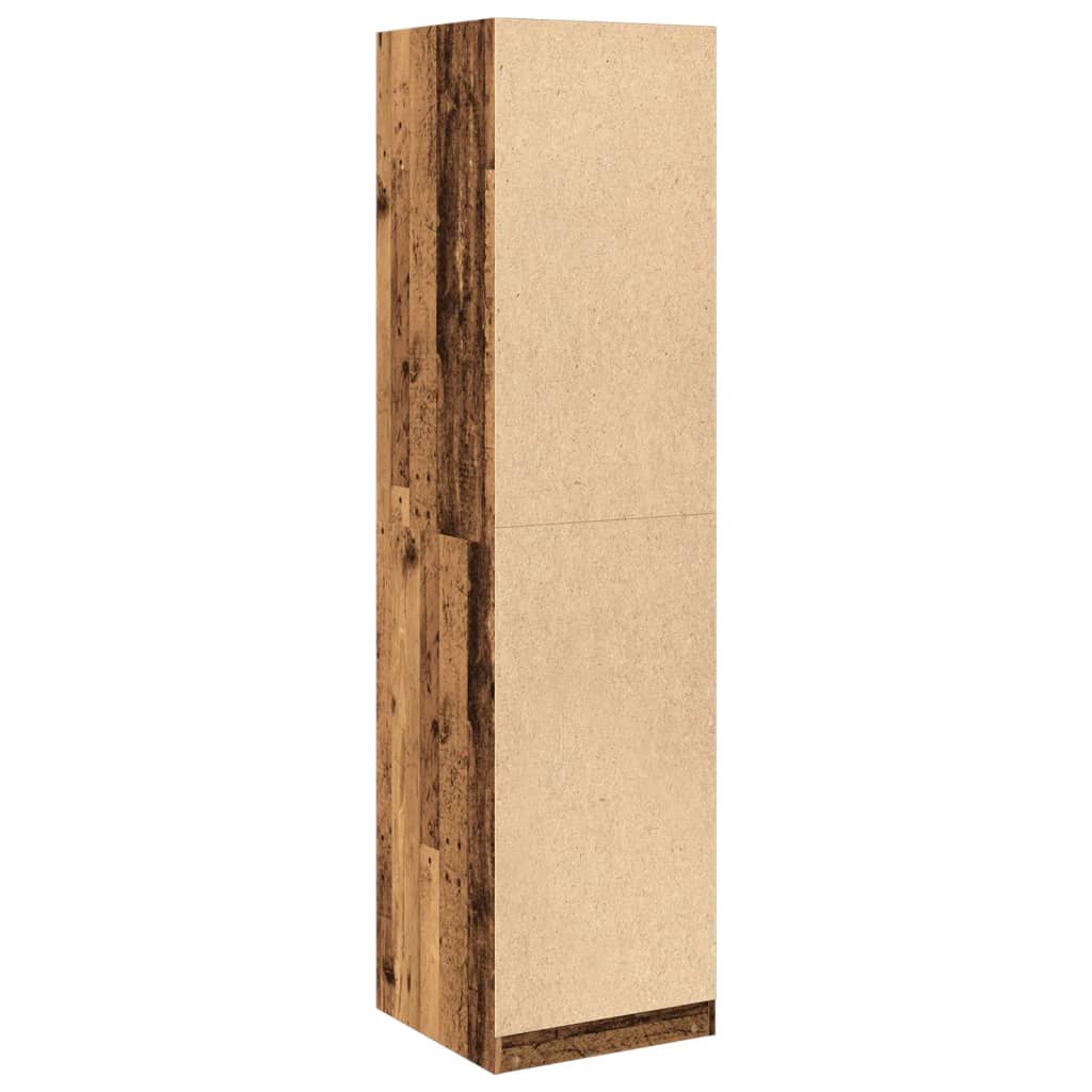 Ormar boja staro drvo 50 x 50 x 200 cm od konstruiranog drva