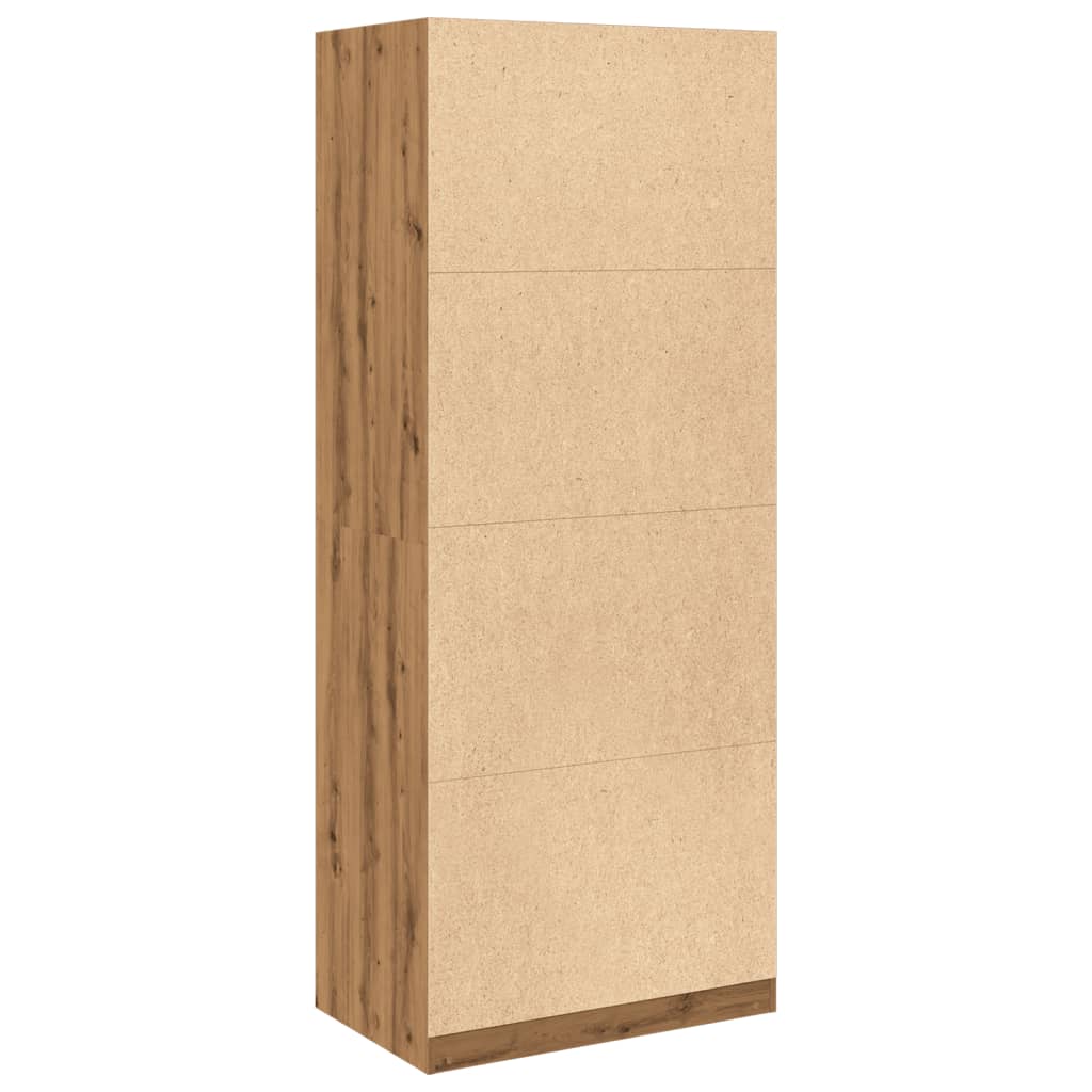 Ormar boja artisian hrast 80x50x200 cm konstruirano drvo