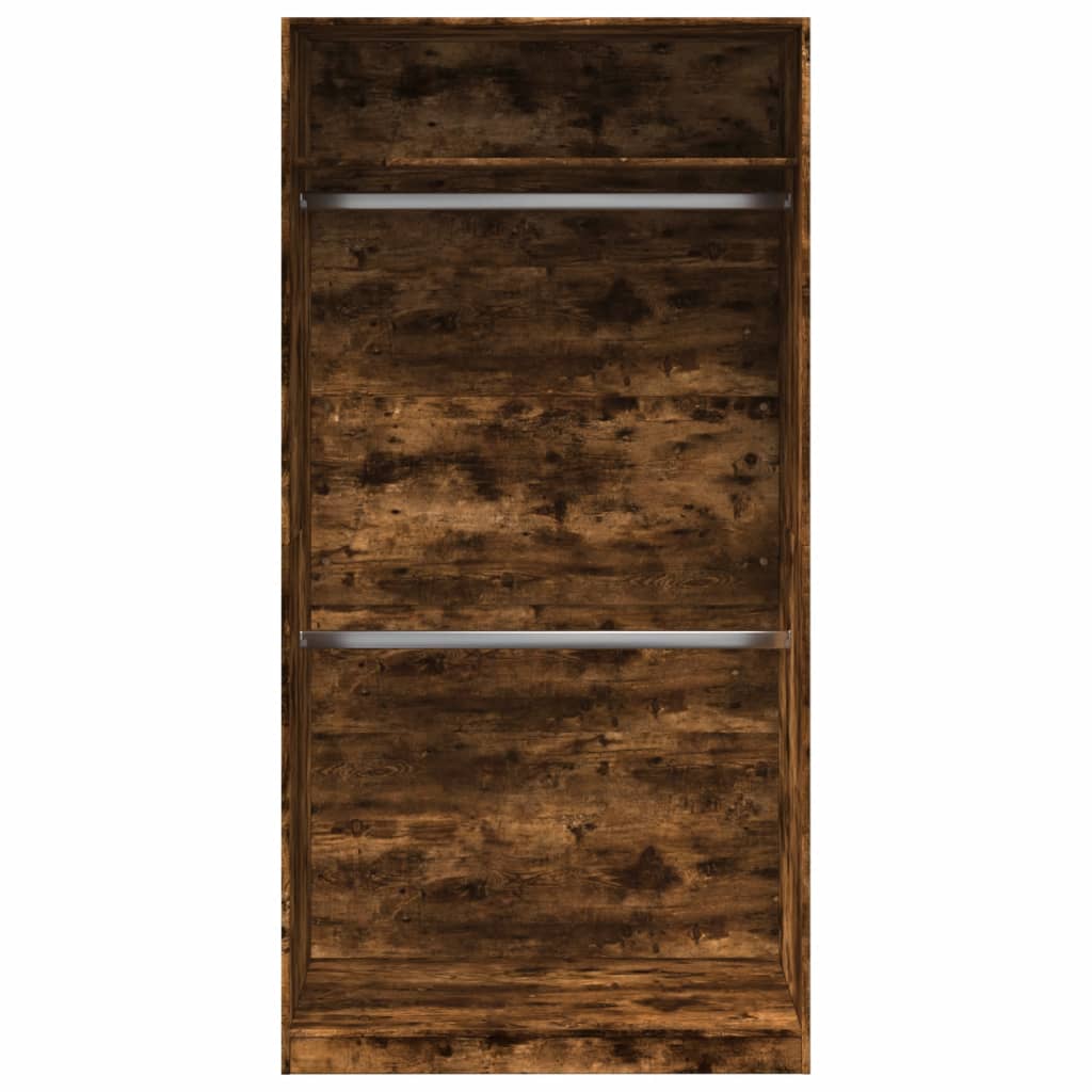 Ormar boja dimljenog hrasta 100 x 50 x 200 cm konstruirano drvo
