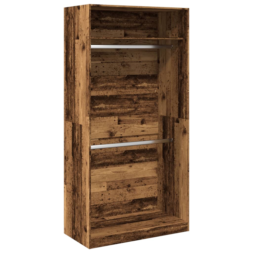 Ormar boja staro drvo 100 x 50 x 200 cm od konstruiranog drva