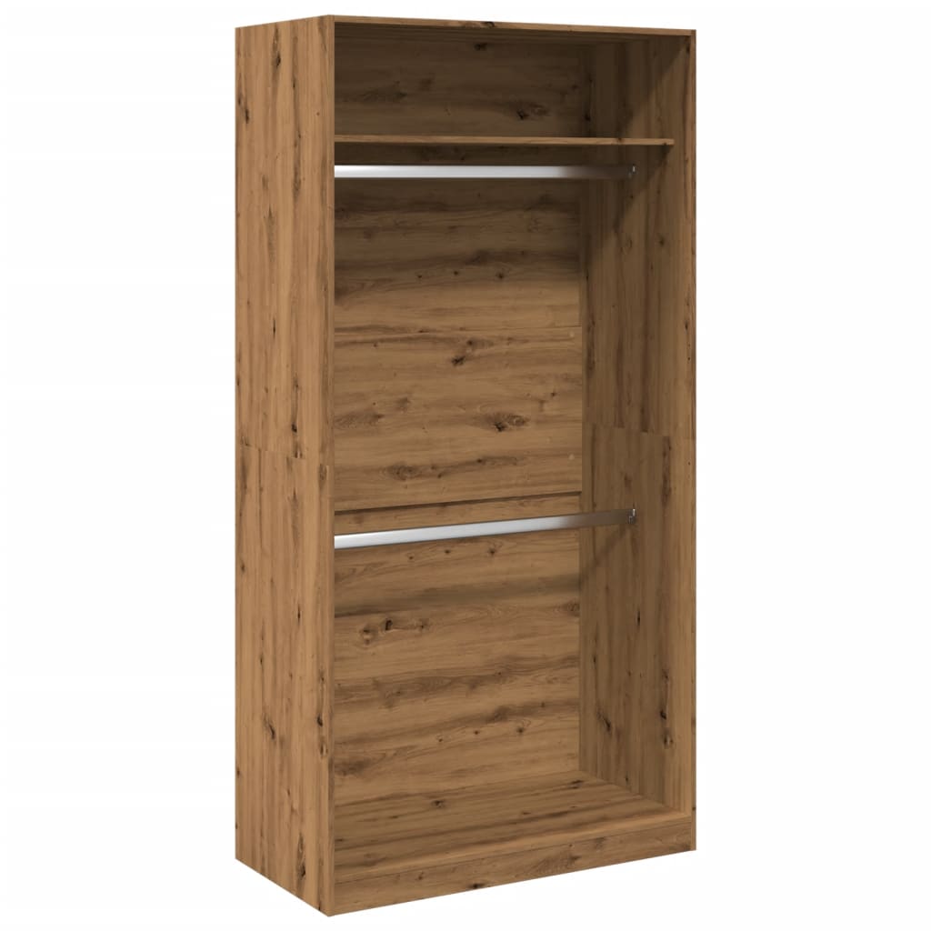 Ormar boja artisian hrast 100x50x200 cm konstruirano drvo