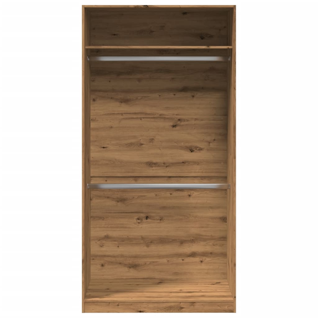 Ormar boja artisian hrast 100x50x200 cm konstruirano drvo