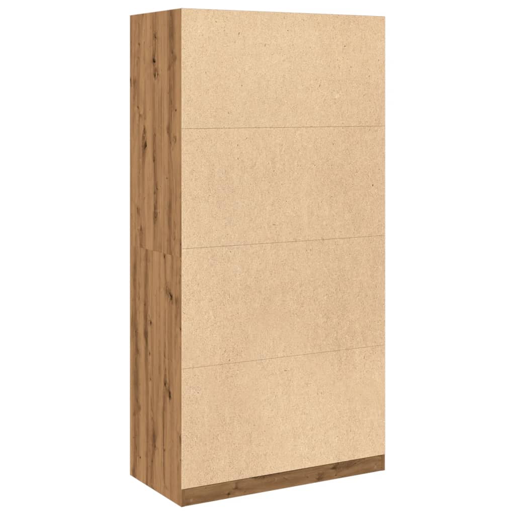 Ormar boja artisian hrast 100x50x200 cm konstruirano drvo