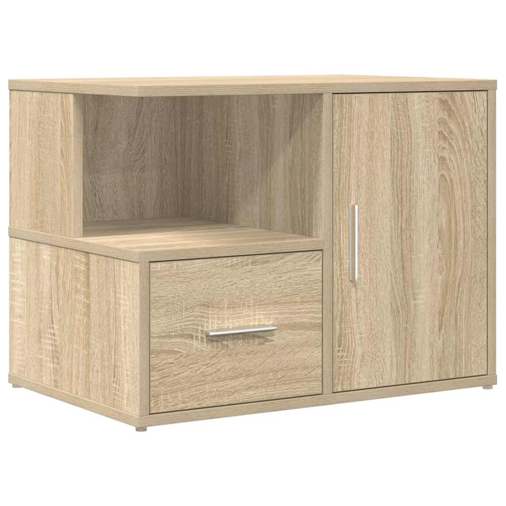 Kutni ormarić boja hrasta sonome 160x40x45 konstruirano drvo