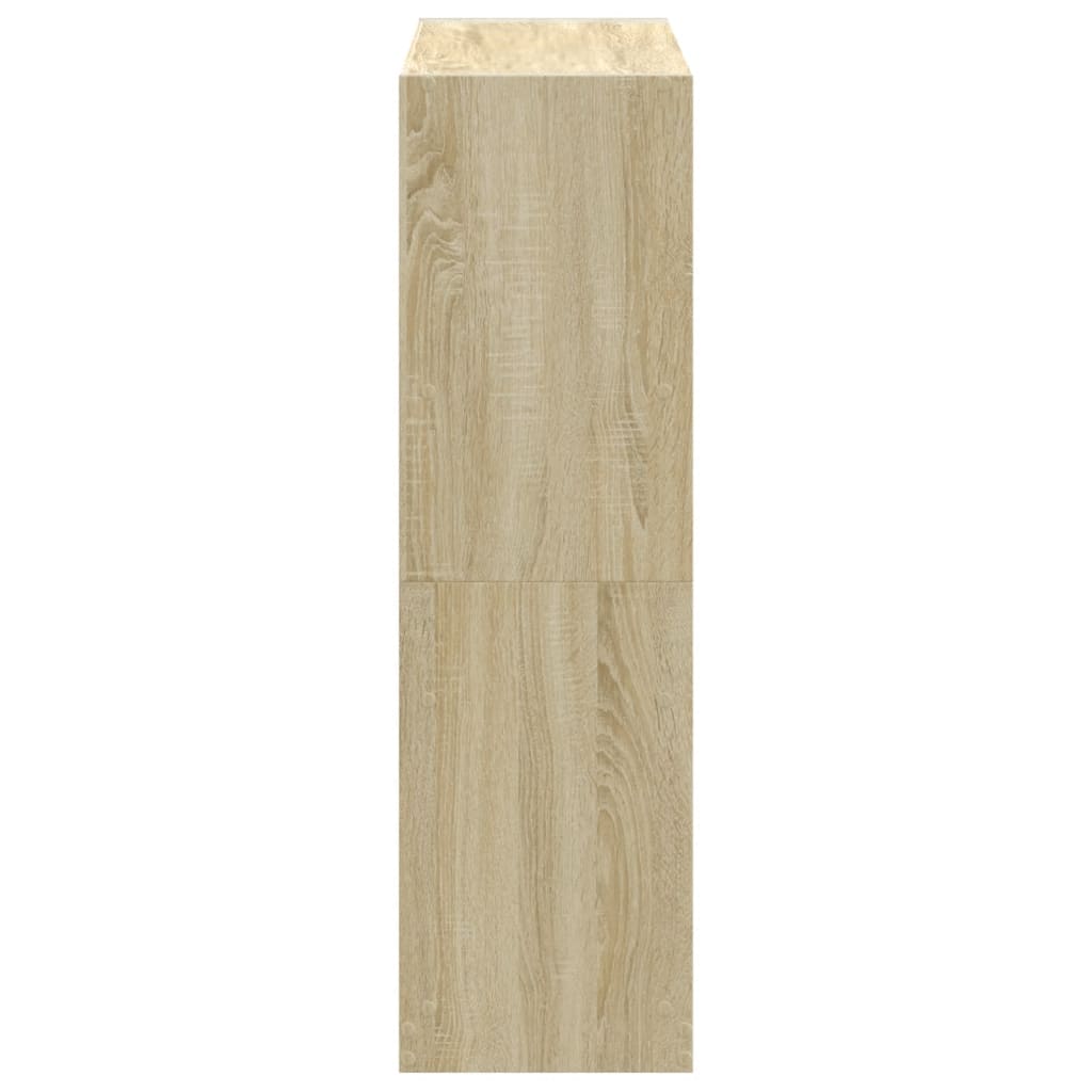 Regal za knjige boja hrasta 102x32x108 cm od konstruiranog drva