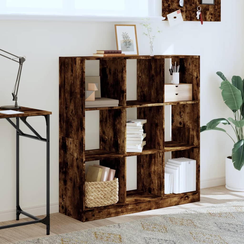 Regal za knjige boja hrasta 102 x 32 x 108 cm konstruirano drvo
