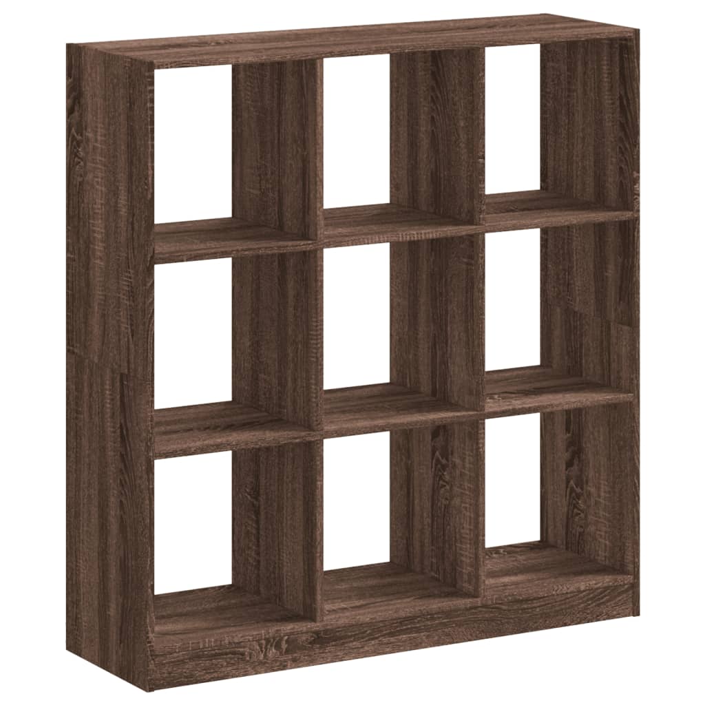 Regal za knjige boja hrasta 102 x 32 x 108 cm konstruirano drvo