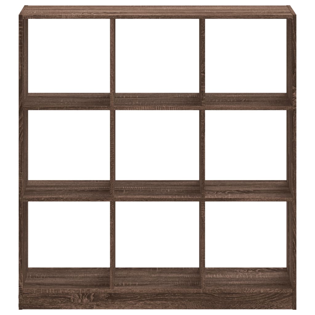 Regal za knjige boja hrasta 102 x 32 x 108 cm konstruirano drvo