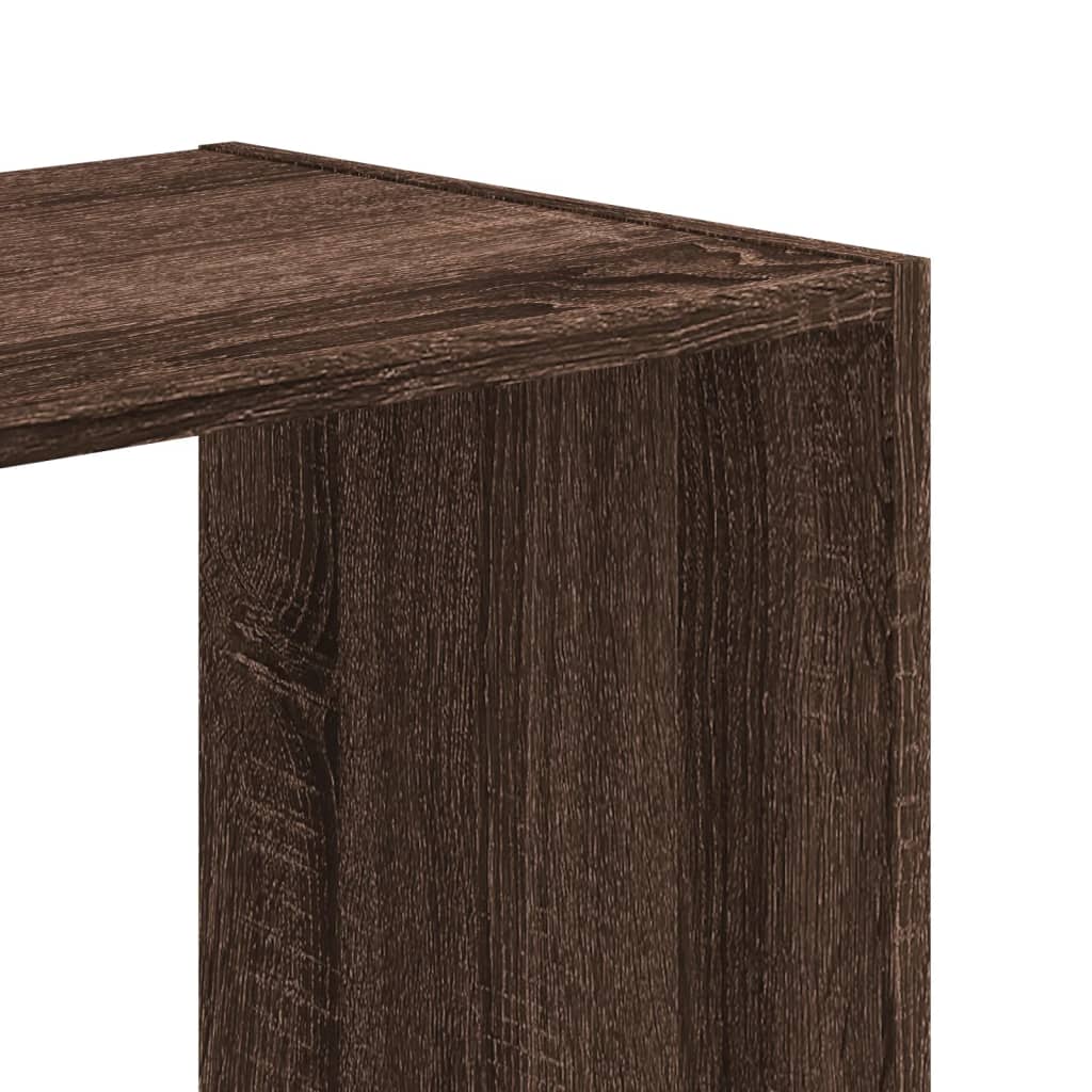 Regal za knjige boja hrasta 102 x 32 x 108 cm konstruirano drvo