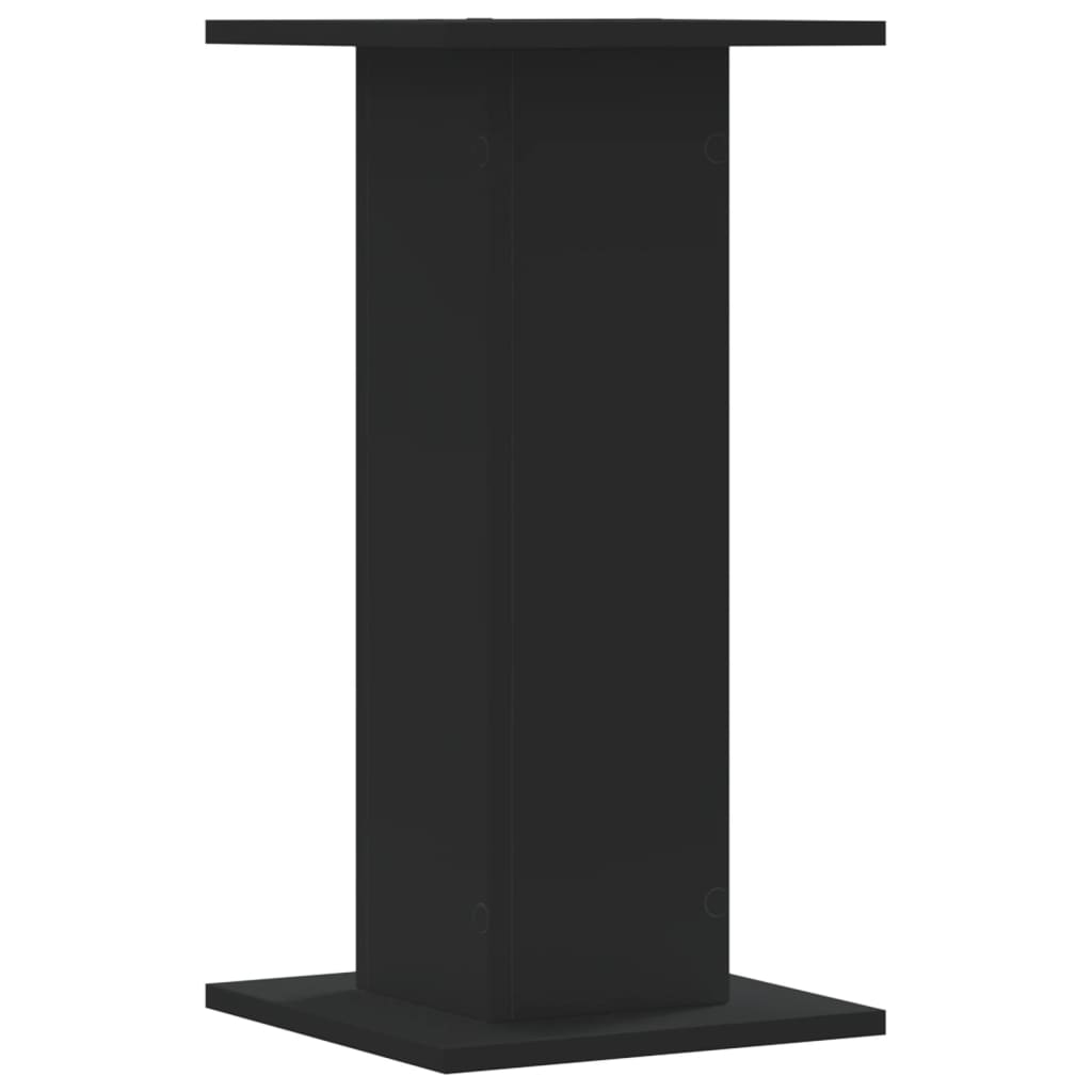 Stalci za biljke 2 kom crni 30 x 30 x 60 cm konstruirano drvo