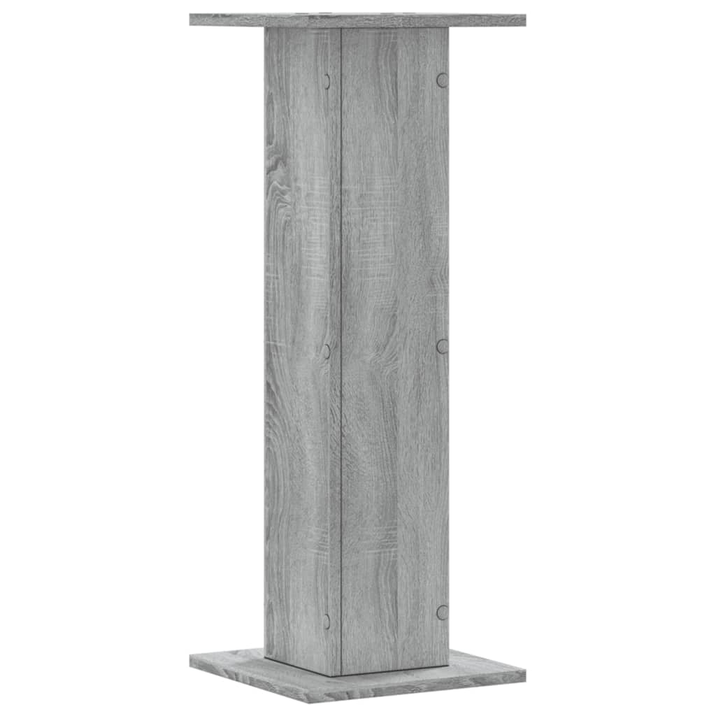 Stalci za biljke 2 kom boja hrasta 30x30x80cm konstruirano drvo