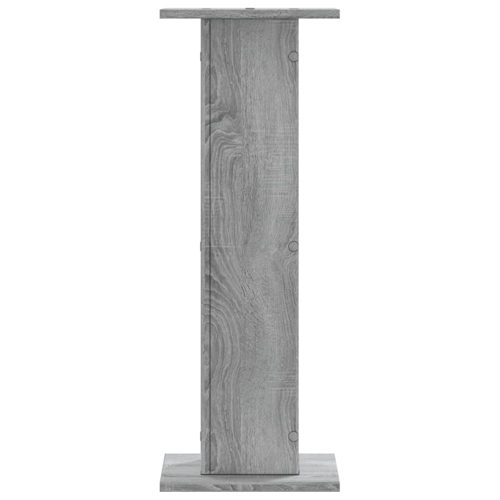 Stalci za biljke 2 kom boja hrasta 30x30x80cm konstruirano drvo