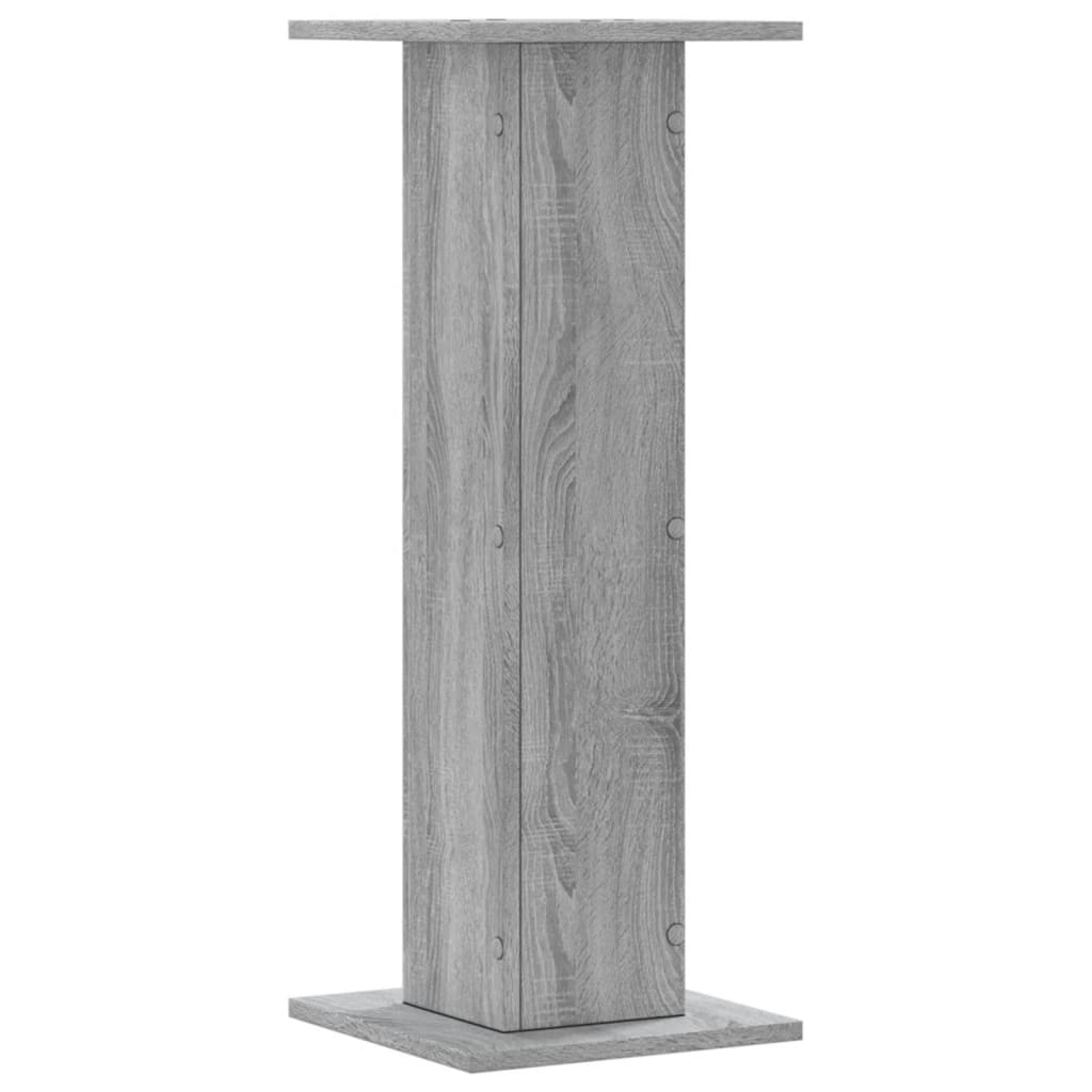 Stalci za biljke 2 kom boja hrasta 30x30x80cm konstruirano drvo