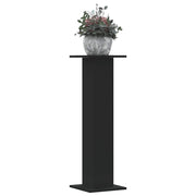 Stalci za biljke 2 kom crni 30 x 30 x 95 cm konstruirano drvo