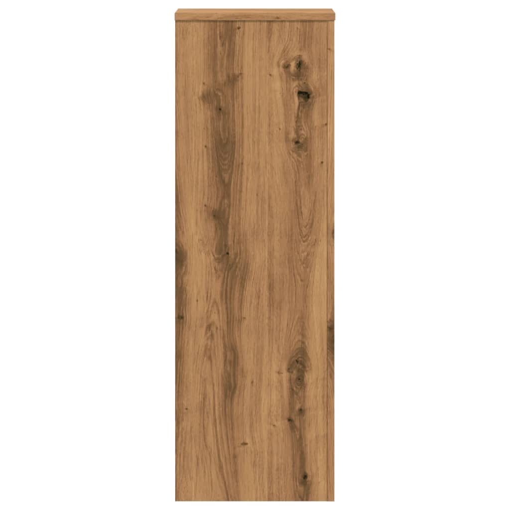 Stalci za biljke 2 kom boja artisian hrast 33x33x100 cm drveni