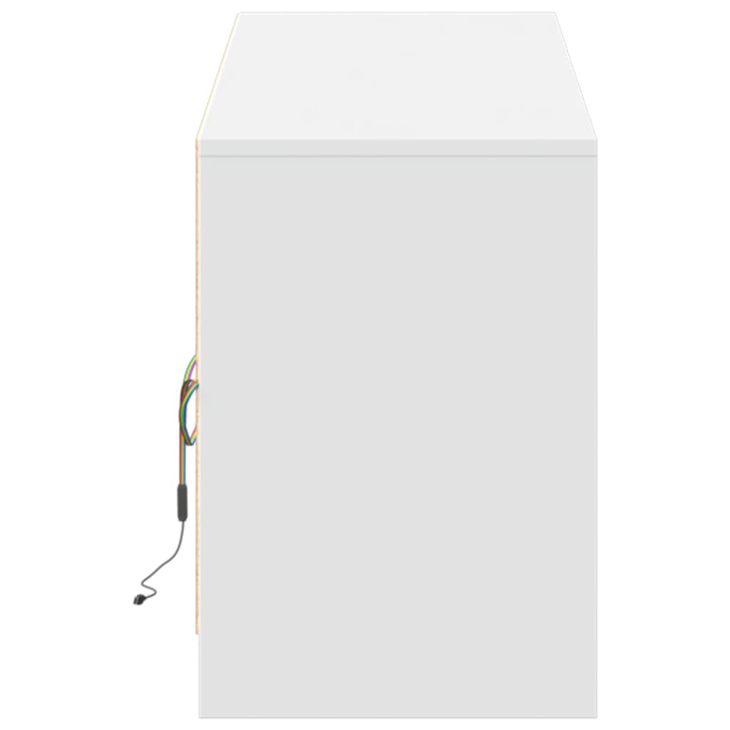 TV ormarić LED bijeli 180 x 34 x 50 cm od konstruiranog drva