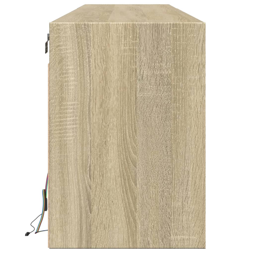 Zidni TV ormarić LED boja hrasta sonome 180x31x45 cm