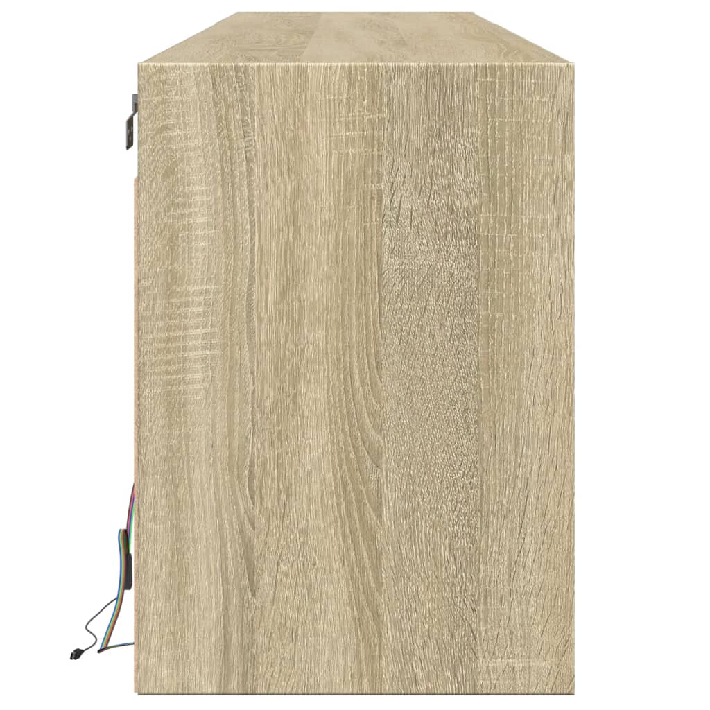 Zidni TV ormarić LED boja hrasta sonome 180x31x45 cm