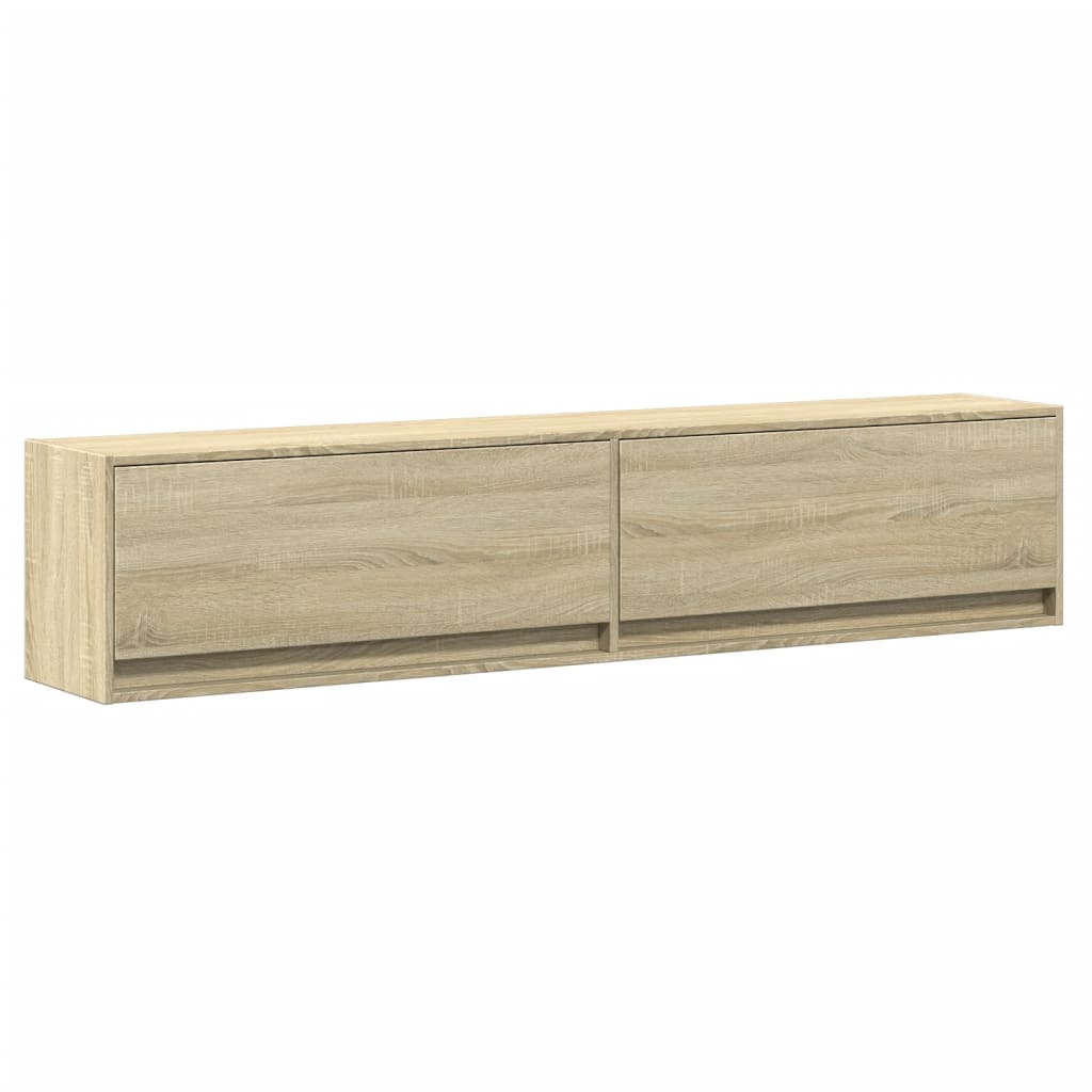Zidni TV ormarić LED boja hrasta sonome 180x31x38 cm