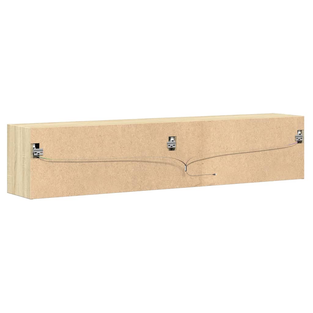 Zidni TV ormarić LED boja hrasta sonome 180x31x38 cm