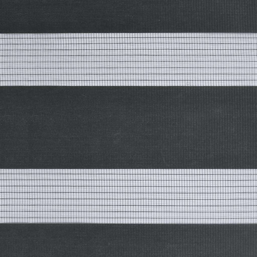 Zavjesa zebra crna 60x100 cm širina tkanine 55,9 cm poliester
