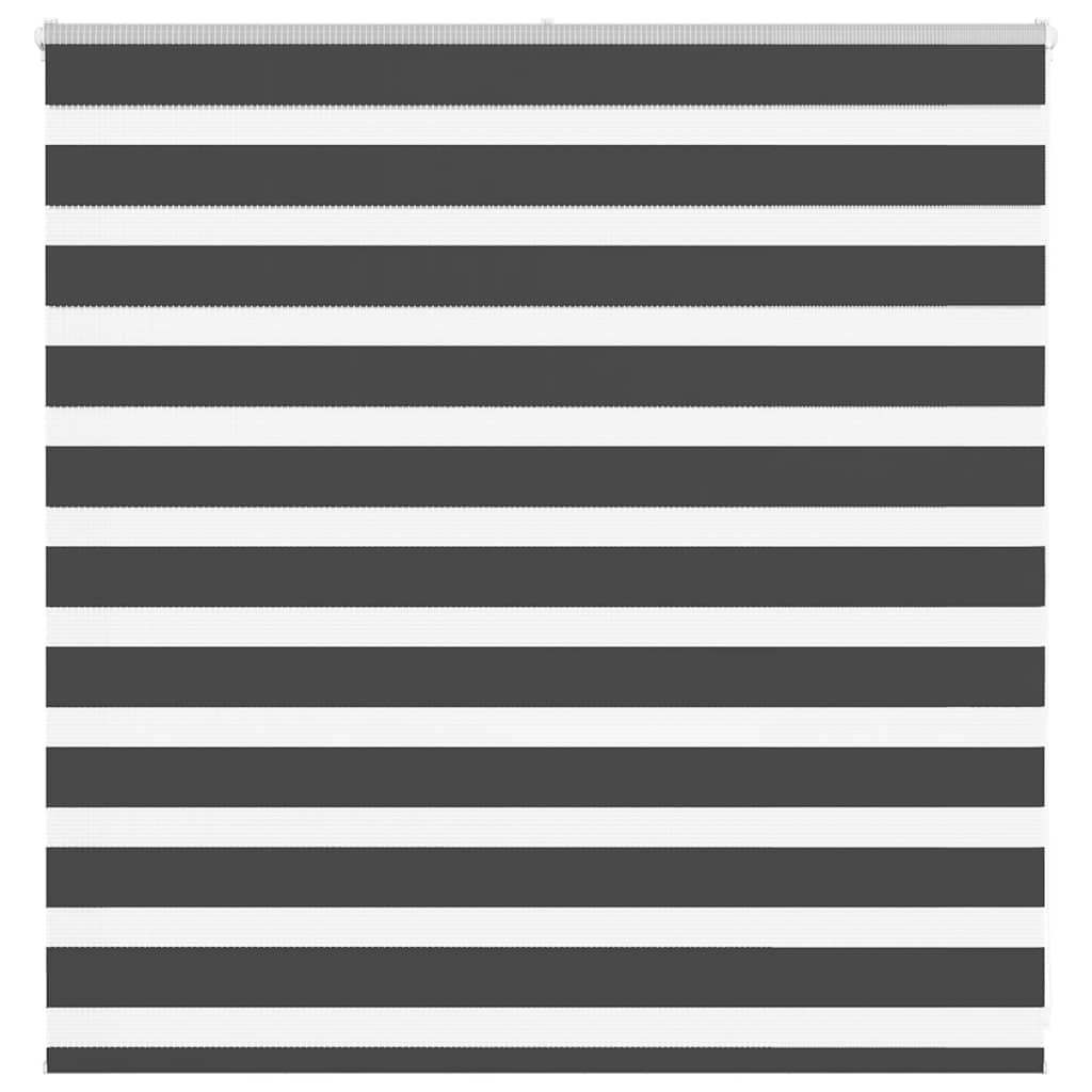Zavjesa zebra crna 140x100 cm širina tkanine 135,9 cm poliester