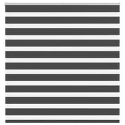 Zavjesa zebra crna 145x100 cm širina tkanine 140,9 cm poliester