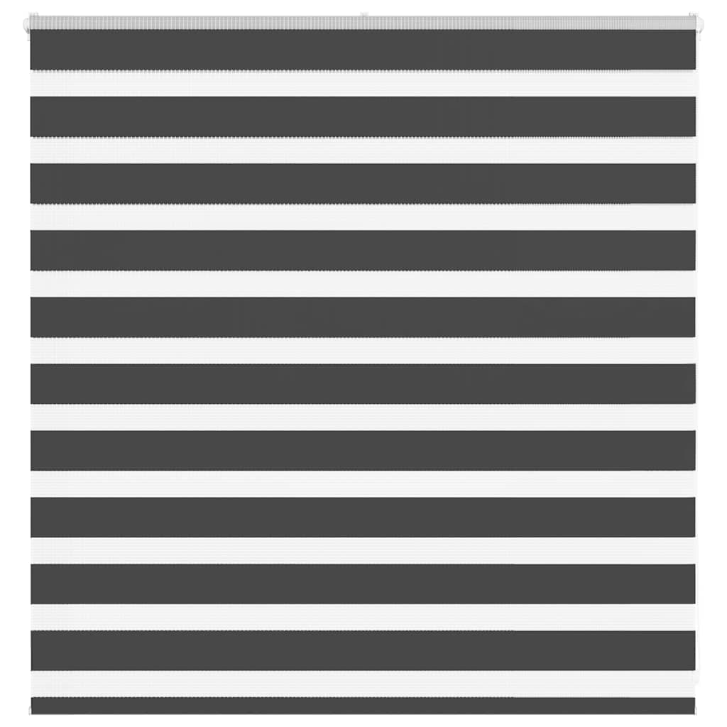 Zavjesa zebra crna 145x100 cm širina tkanine 140,9 cm poliester