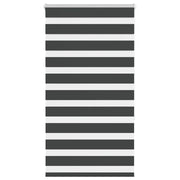 Zavjesa zebra crna 75x150 cm širina tkanine 70,9 cm poliester
