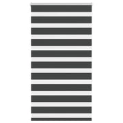 Zavjesa zebra crna 90x150 cm širina tkanine 85,9 cm poliester