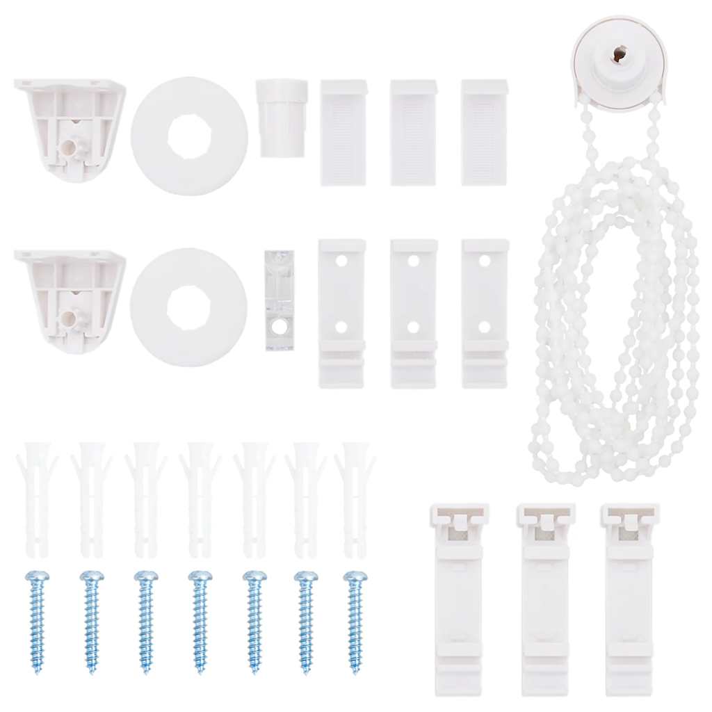 Zavjesa zebra crna 130x150 cm širina tkanine 125,9 cm poliester