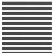 Zavjesa zebra crna 140x150 cm širina tkanine 135,9 cm poliester