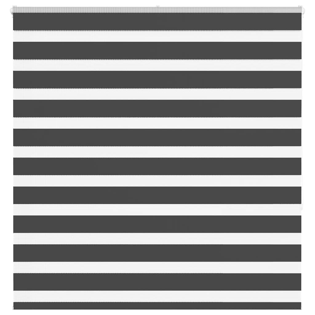 Zavjesa zebra crna 140x150 cm širina tkanine 135,9 cm poliester
