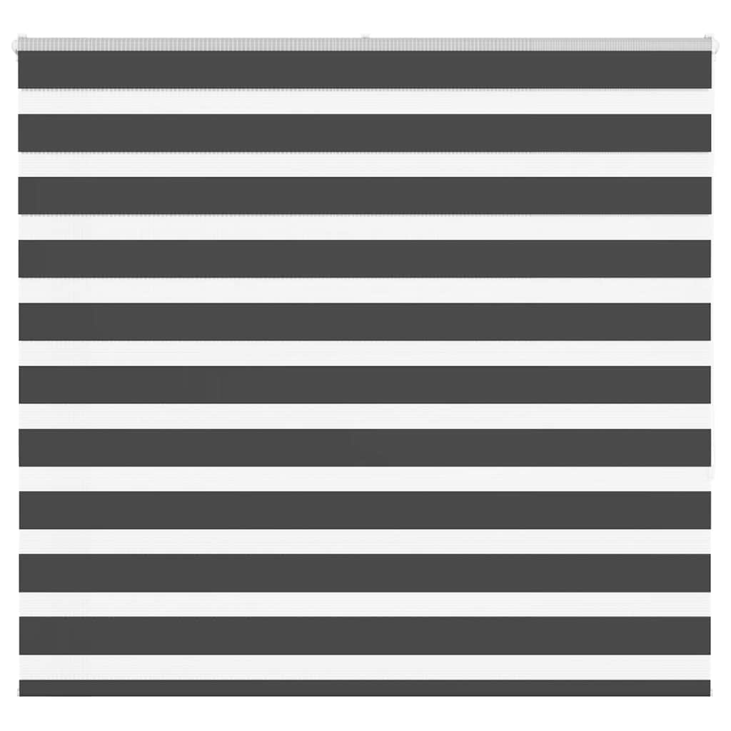 Zavjesa zebra crna 160x150 cm širina tkanine 155,9 cm poliester