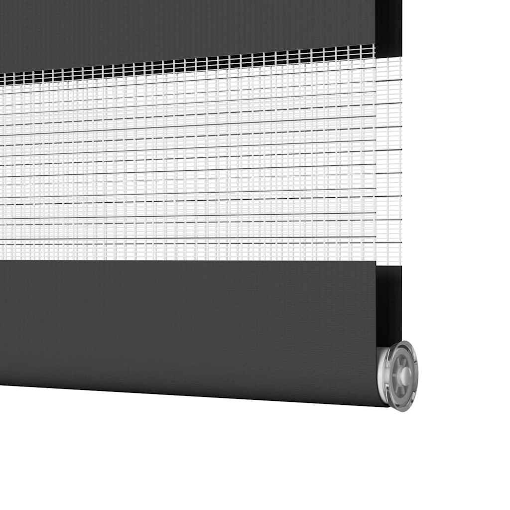 Zavjesa zebra crna 60x200 cm širina tkanine 55,9 cm poliester