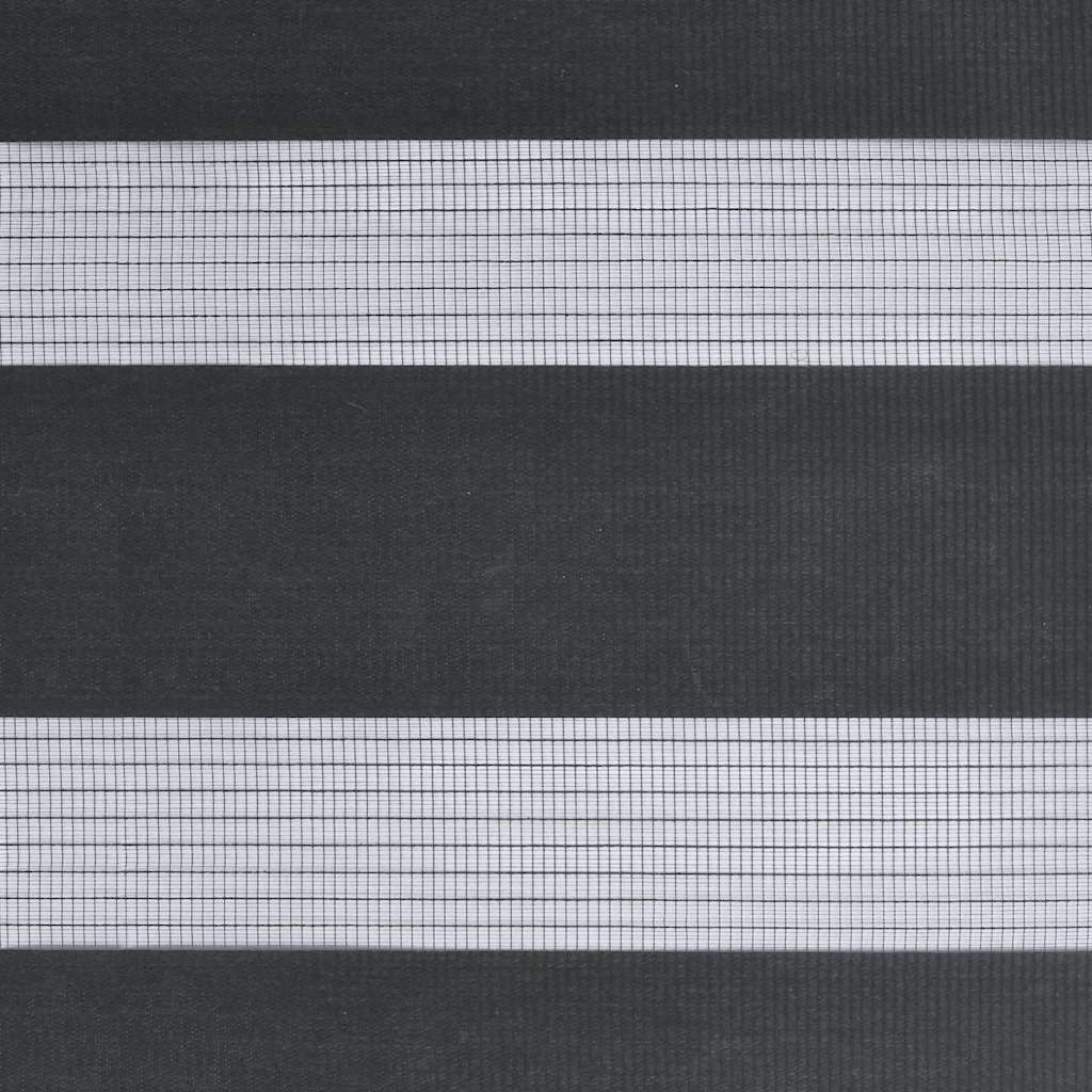 Zavjesa zebra crna 85x200 cm širina tkanine 80,9 cm poliester