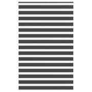 Zavjesa zebra crna 140x200 cm širina tkanine 135,9 cm poliester