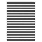 Zavjesa zebra crna 155x200 cm širina tkanine 150,9 cm poliester