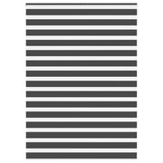 Zavjesa zebra crna 165x230 cm širina tkanine 160,9 cm poliester