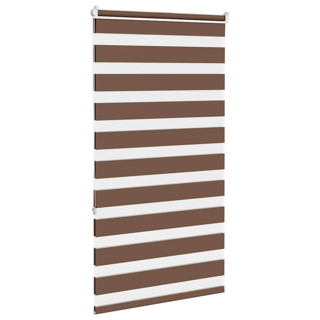 Zavjesa zebra smeđa 75x150 cm širina tkanine 70,9 cm poliester