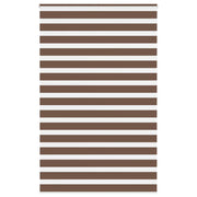 Zebra zavjesa Smeđa 140x200 cm Širina tkanine 135,9 cm Poliester