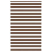 Zebra zavjesa Smeđa 150x230 cm Širina tkanine 145,9 cm Poliester